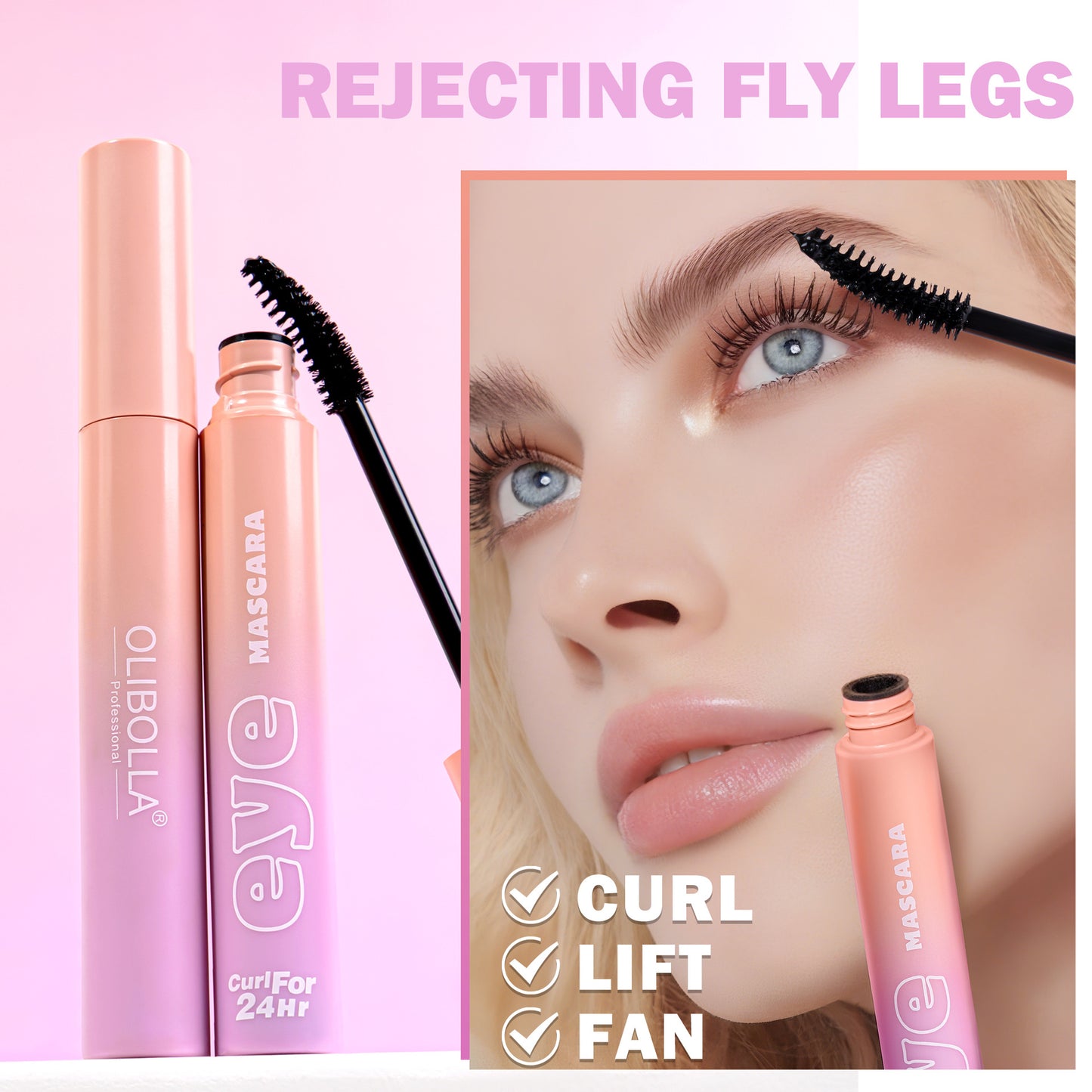 Mascara Waterproof Not Smudge Curling